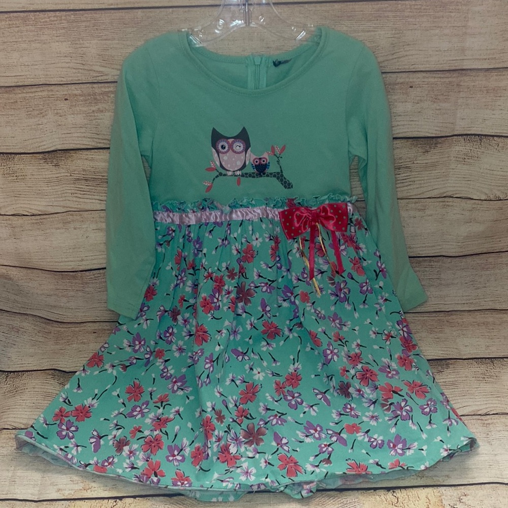 Beautiful Long Sleeve Floral Dress